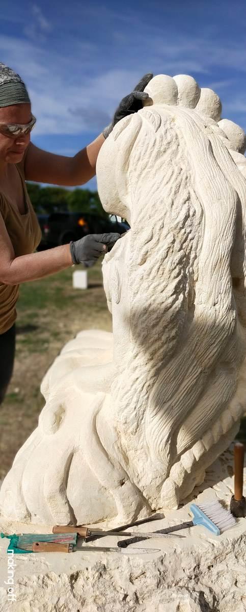 Sculpture – vue verticale 1